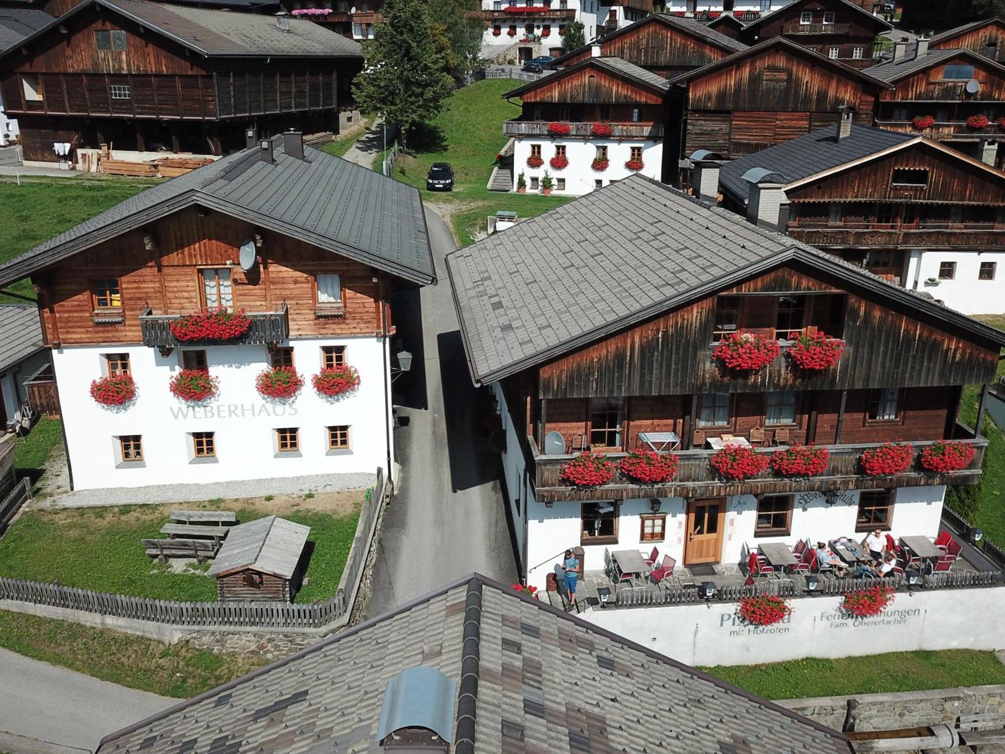 Weberstube Weberhaus Zollhaus Zollstoeckl Apartment Obertilliach Exterior foto